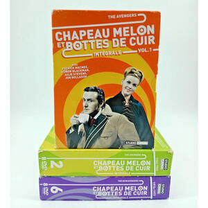 CHAPEAU MELON ET BOTTES DE CUIR INTEGRALE VOL 1/2/6  DVD 1965/66/67 The Avengers